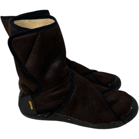 Vibram Boots Size 5.5 Women's Brown Five Fingers Furoshiki Shearling - Picture 1 of 10